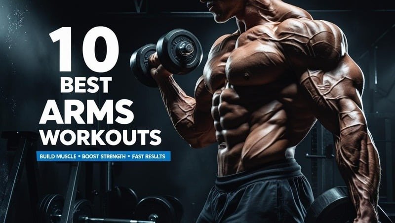 10 Best Arms Workouts to Build Muscle and Strength Fast