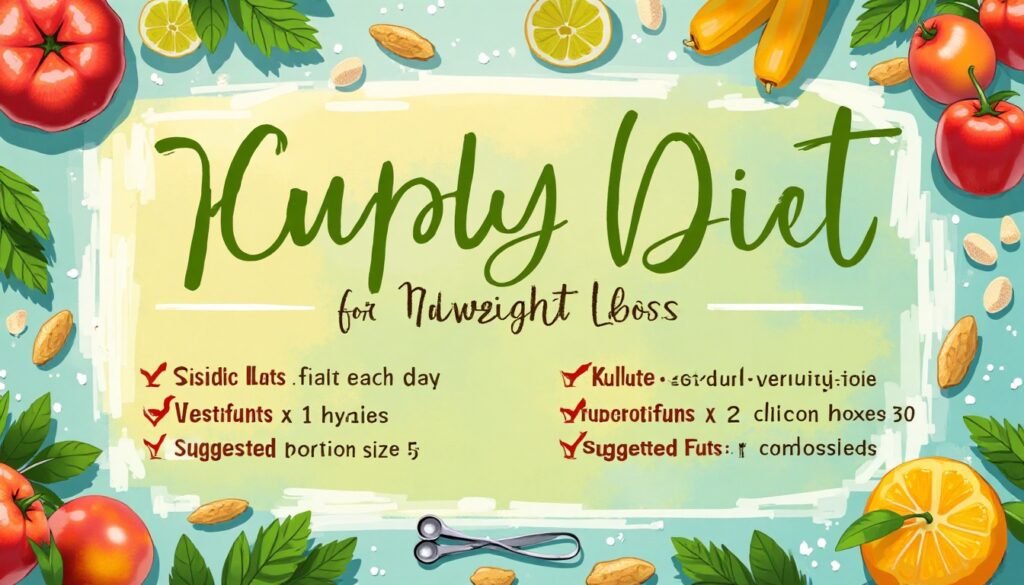 Diet for Weight