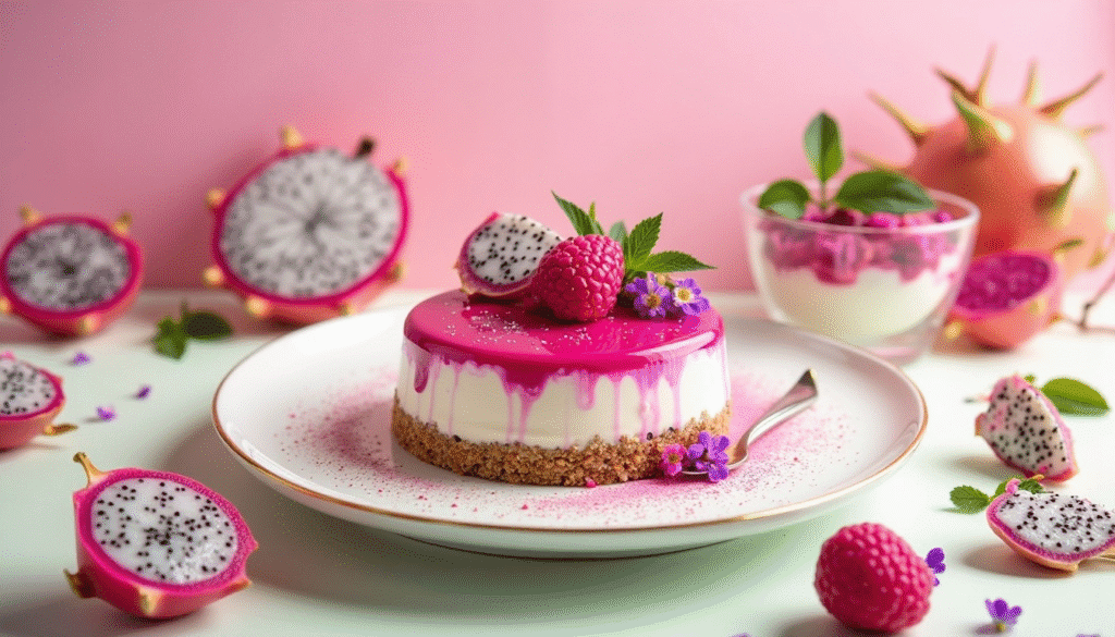 Dragon Fruit Pie