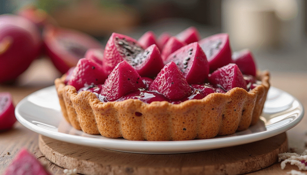 Dragon Fruit Pie