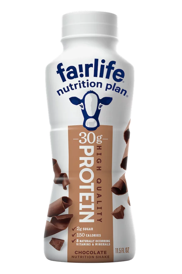 Fairlife Chocolate Nutrition Plan Protein Shake
