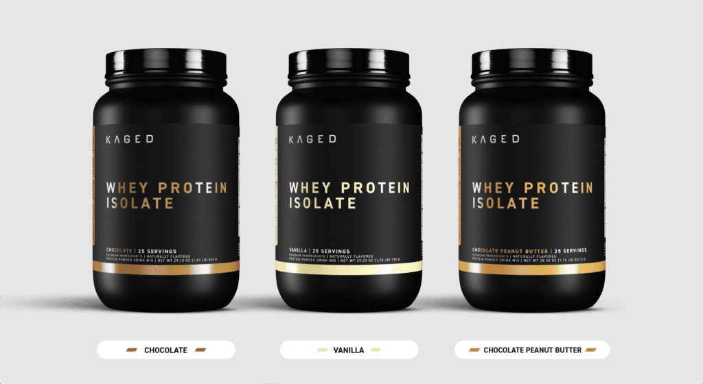 Kaged Whey Protein Isolate best protein powder