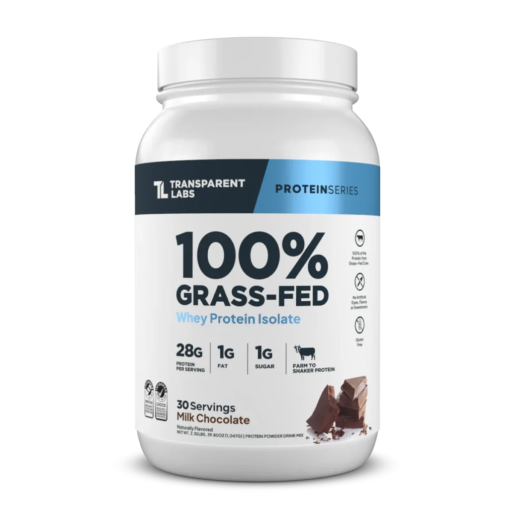 Transparent Labs Grass-Fed Whey Isolate