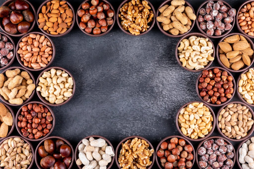 Nuts and seeds.